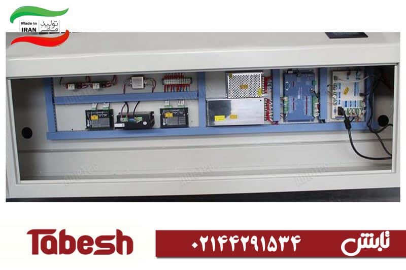 بخش برق و فرمان دستگاه لیزر Tabesh